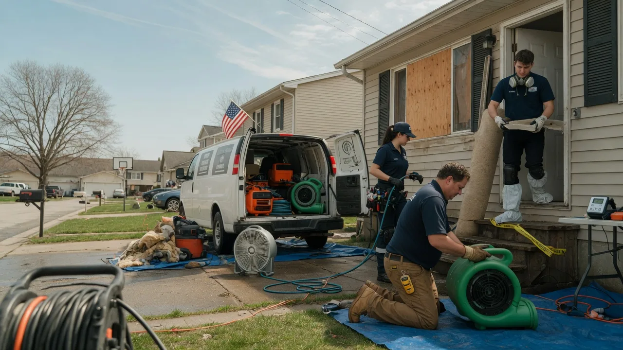 Water Damage Restoration in Arcadia, OH near me
